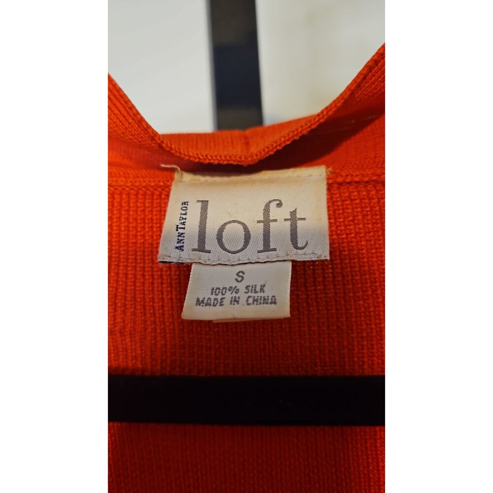LOFT Ann Cardigan – Soft-Knit Button Front Sweater, Long Sleeve - Picture 2 of 4